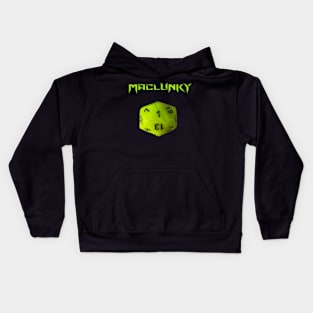 Maclunky D20 Kids Hoodie